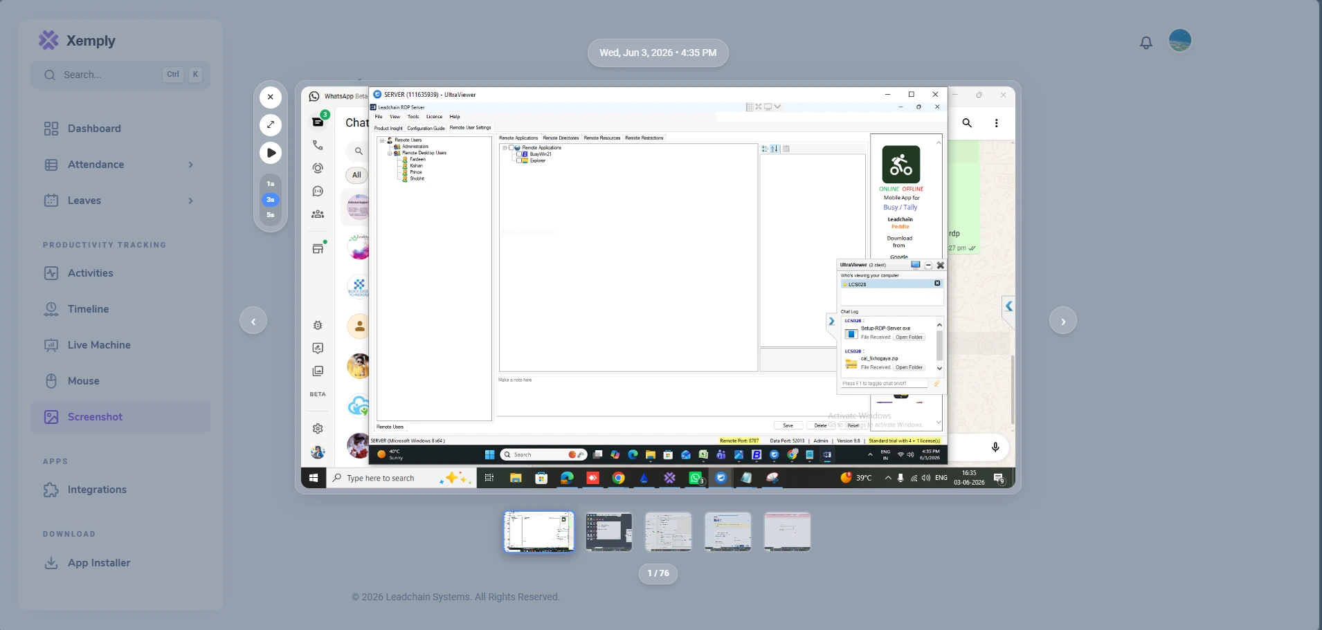 Privacy and Blur Controls
